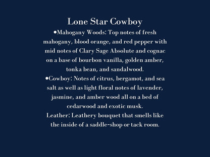 Lone Star Cowboy Wax Melts