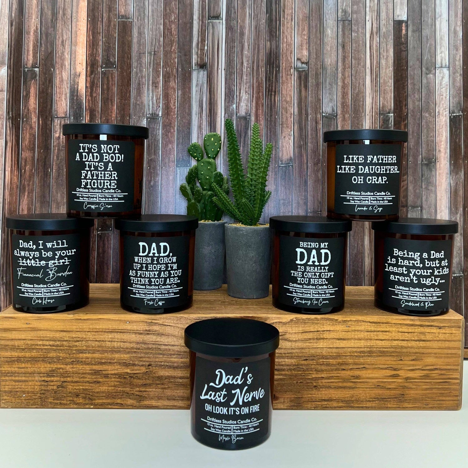 Being My Dad Funny Fathers Day Candle - Gift Candles: Lavender &amp; Sage