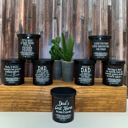 Being My Dad Funny Fathers Day Candle - Gift Candles: Lavender &amp; Sage