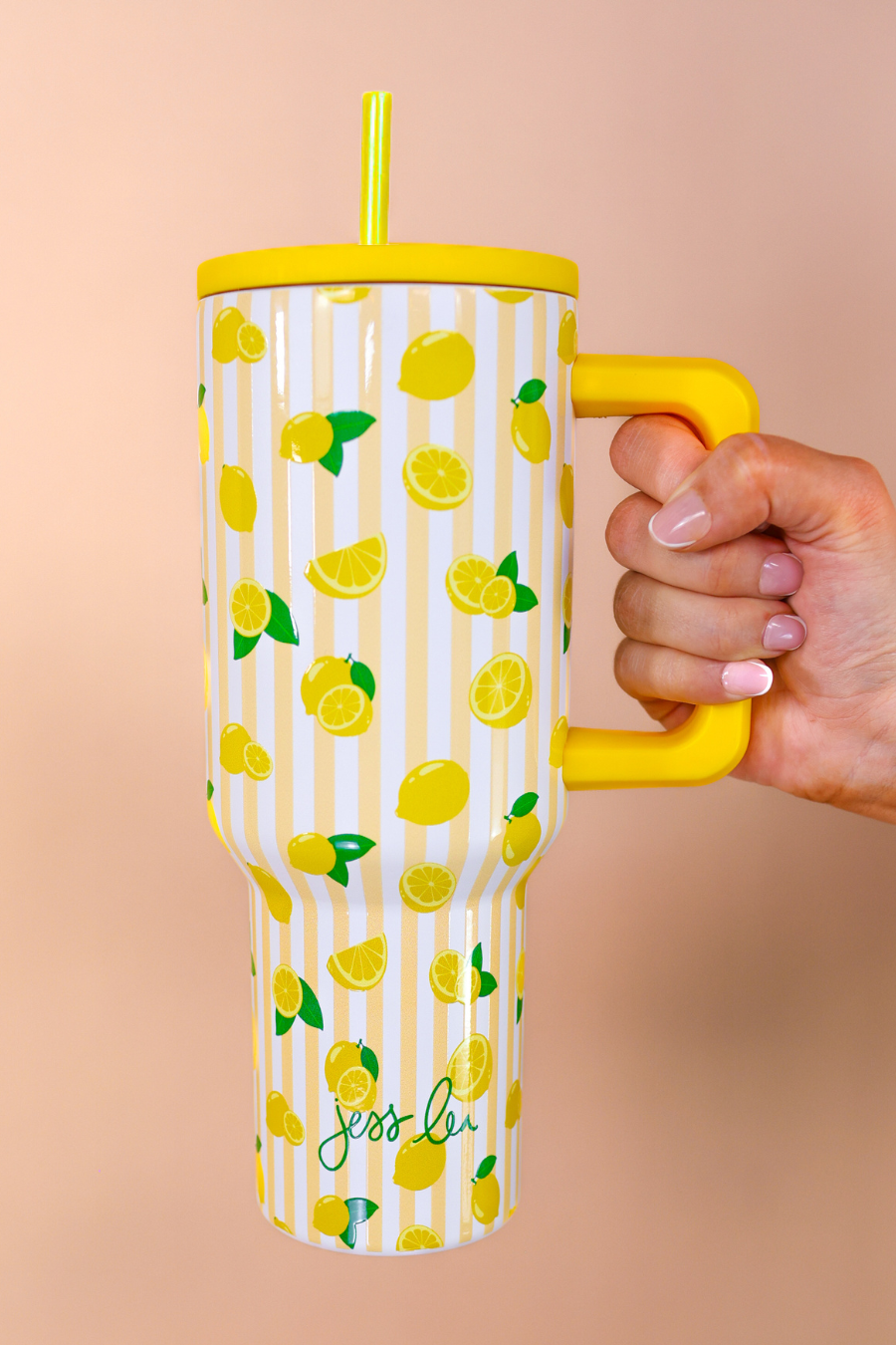 Lemon Drop Tumbler: Yellow